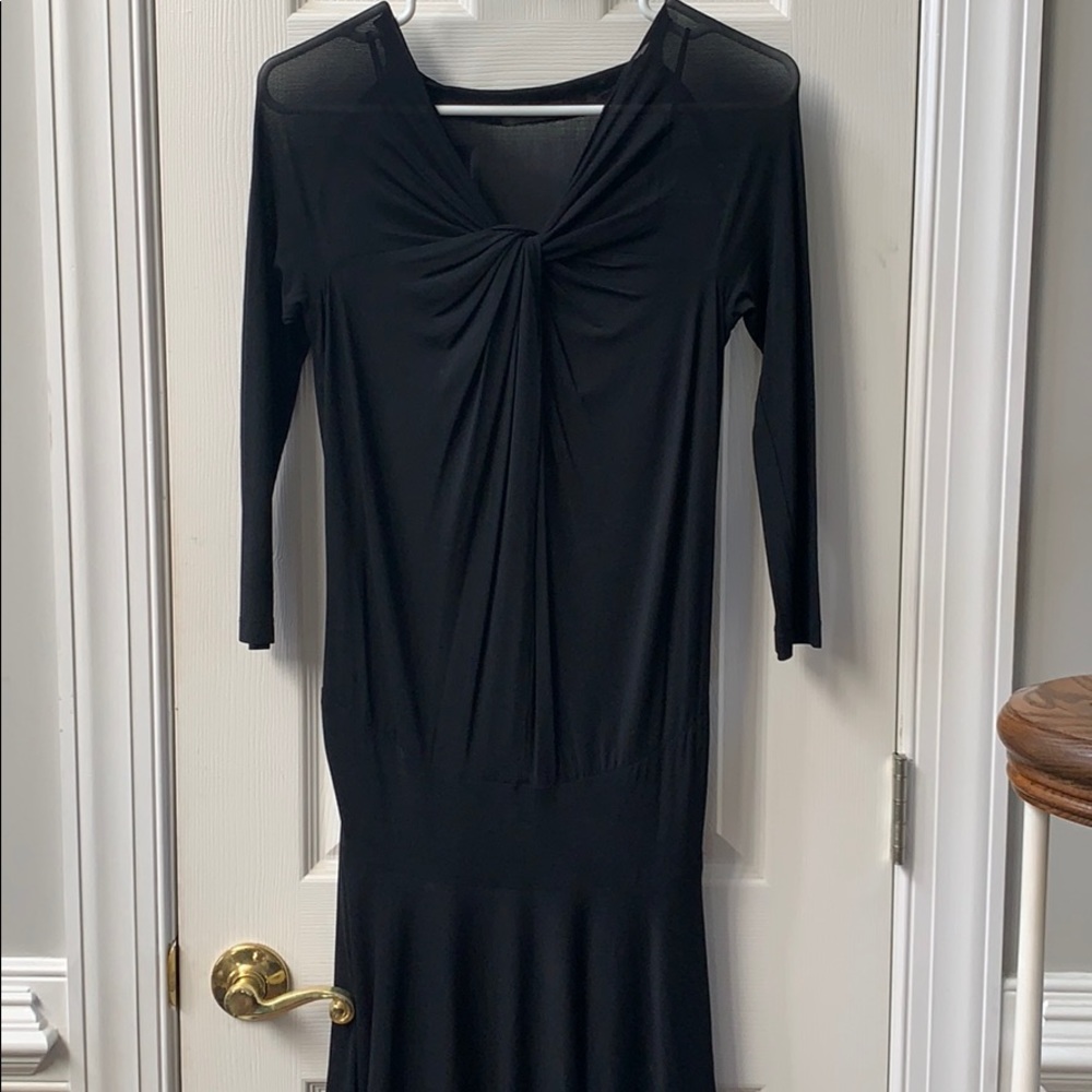 Donna Karan Black Midi Dress